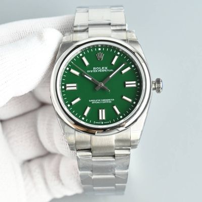 HP Factory Rolex Oyster Perpetual 3230 Movement 41mm Waterproof 100m Green Dial Watch